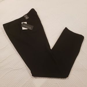 NWT ATELIER LUXE Black Dress Pants women's Size 8